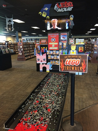 Illustration for article titled Nobody can survive walking barefoot on the diabolical Lego Firewalk